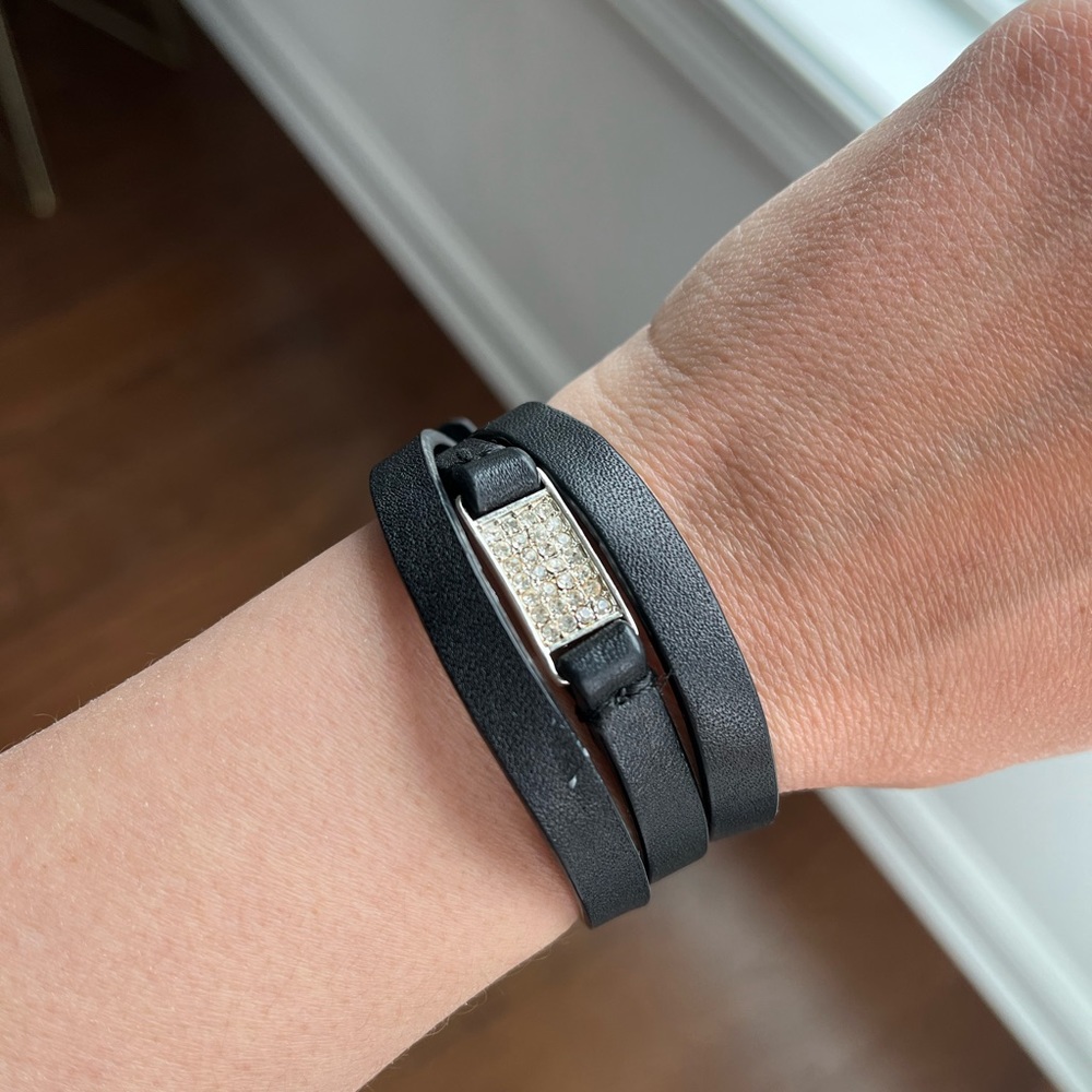 Michael Kors leather bracelet